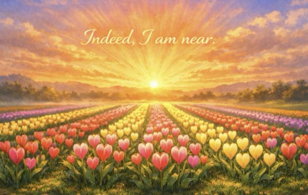 Indeed, I am near