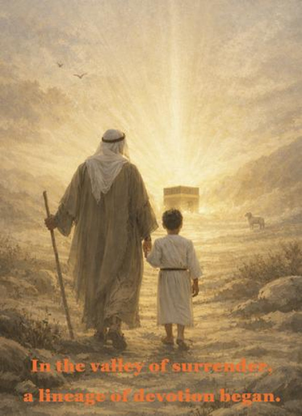 In the valley of surrender, a lineage of devotion began