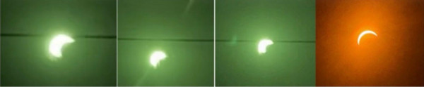 Stages of the Sun in eclipse, slowly surrendering its light - revealing the subtle ways creation reflects the rhythm of concealment and return
