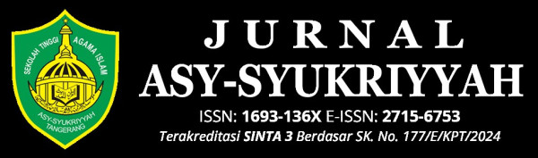 ISLAMIC WORK ETHIC (ITQAN, IHSAN, IBADAH) AS A DRIVER OF HR PRODUCTIVITY IN REDUCING ECONOMIC COST EFFICIENCY | Jurnal Asy-Syukriyyah