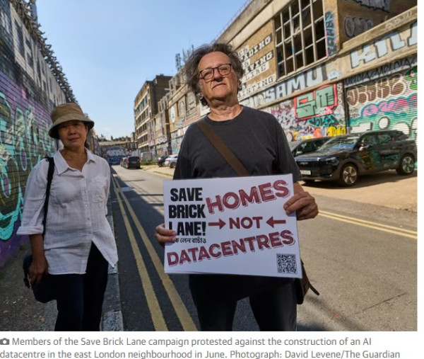 UK government met 137 businesses over AI datacentres but no environmental groups | Datacentres - UK | The Guardian